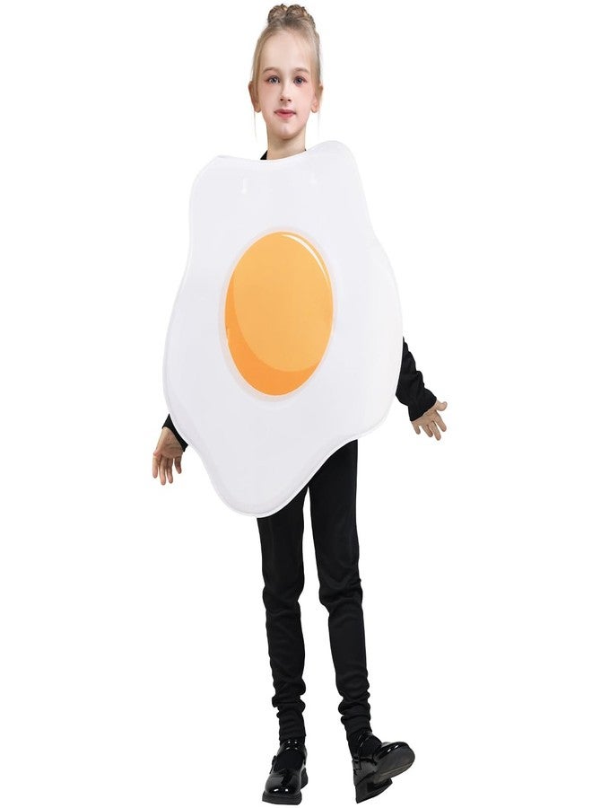 PGOND Breakfast Duo Halloween Costume Set, Fried Egg and Bacon Strip (Egg) - Image 3